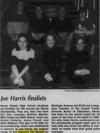 Diamond Dot Market - June 2003 Article On Joe Harris
